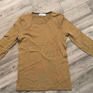 Bailey 44 Camel Long Sleeve Top